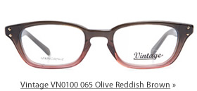 Vintage VN0100 065 Olive Reddish Brown