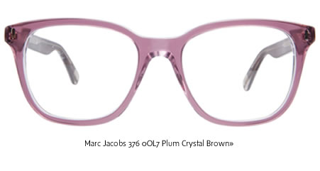 Marc Jacobs 376 0OL7 Plum Crystal Brown