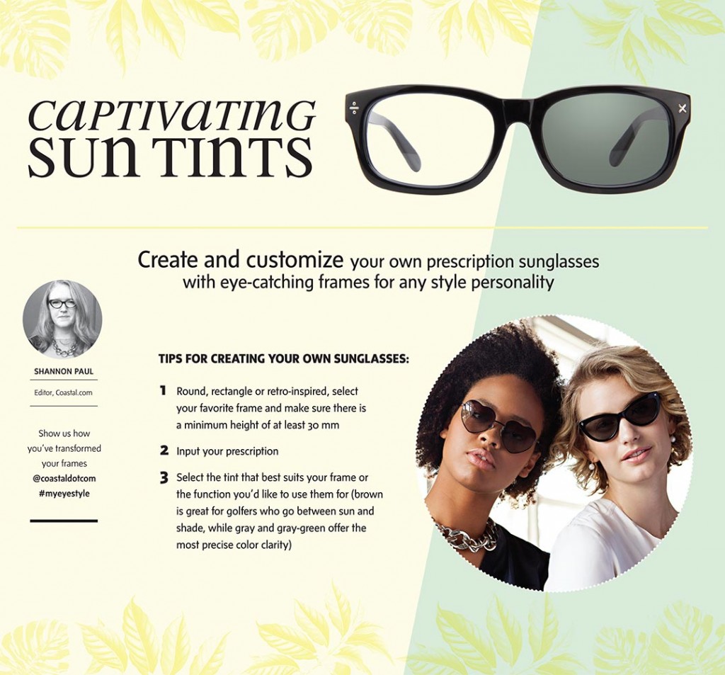 Captivating Sun Tints Create your own Prescription Sunglasses