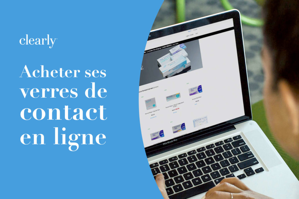 Commander des verres de contact en ligne