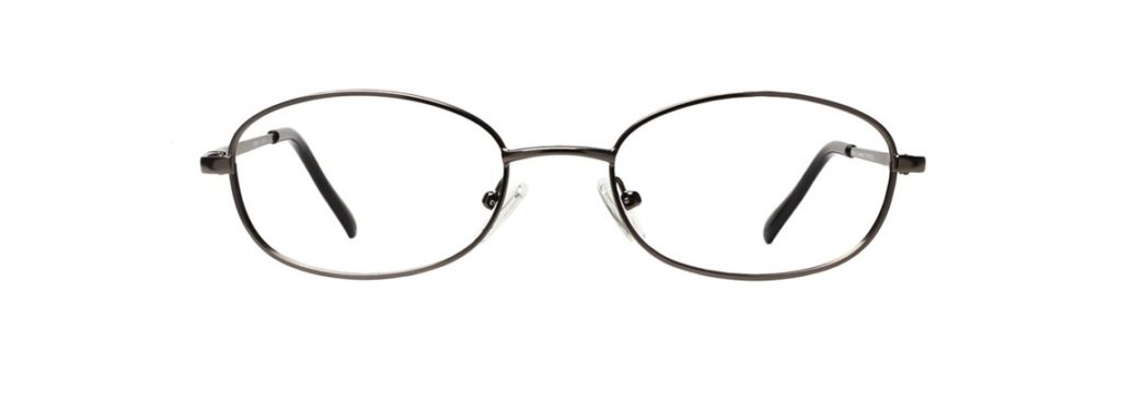 Oval metal glasses frames
