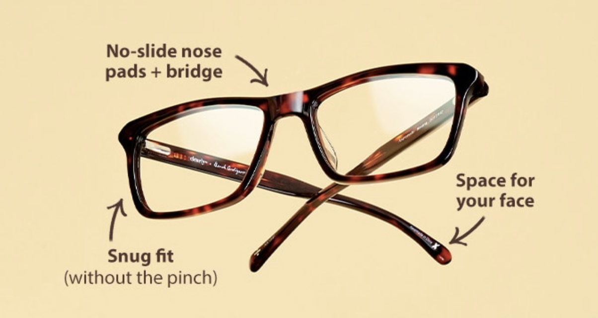 low bridge fit glasses