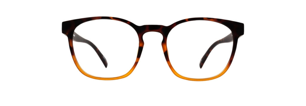 Gradient colour glasses frames