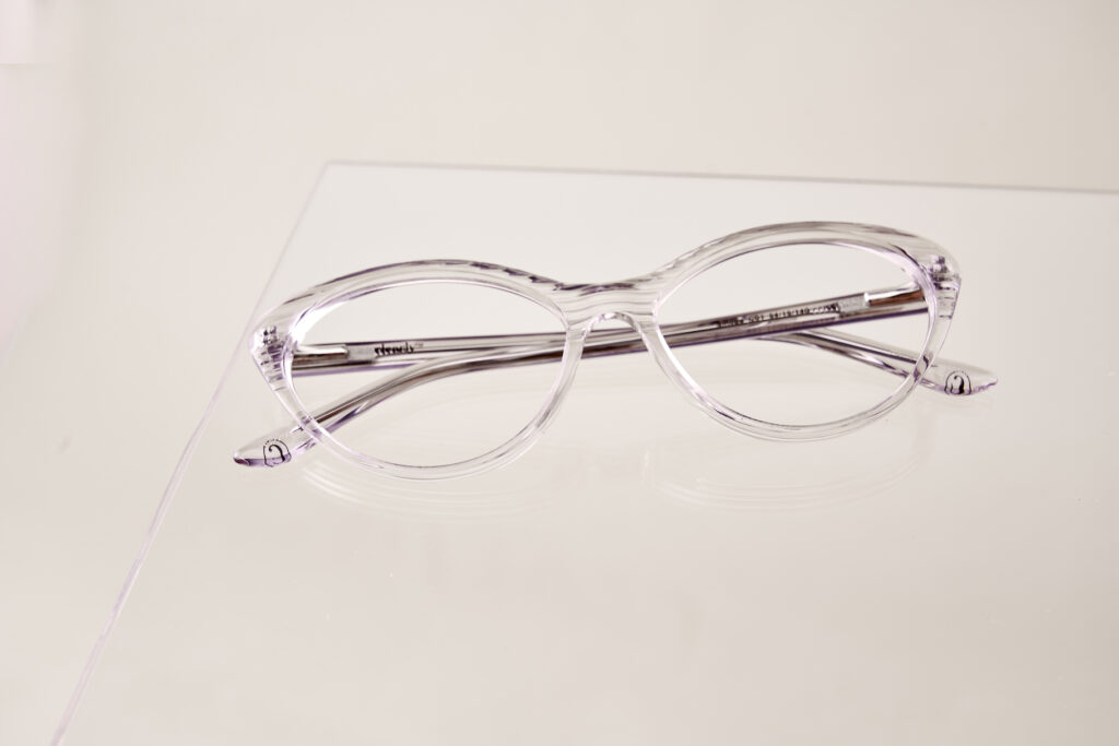 Wave textured glasses frame from the Artist Collection
